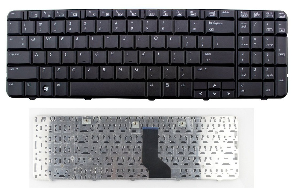 Compaq Presario CQ60-320SA Black UK Layout Replacement Laptop Keyboard 